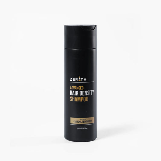 Zenith Advanced Hair Density Shampoo bottle on a white background