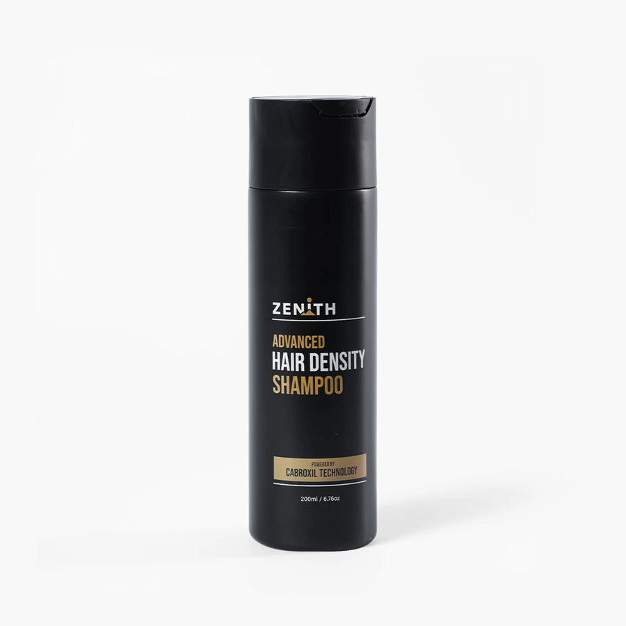 Zenith Advanced Hair Density Shampoo bottle on a white background