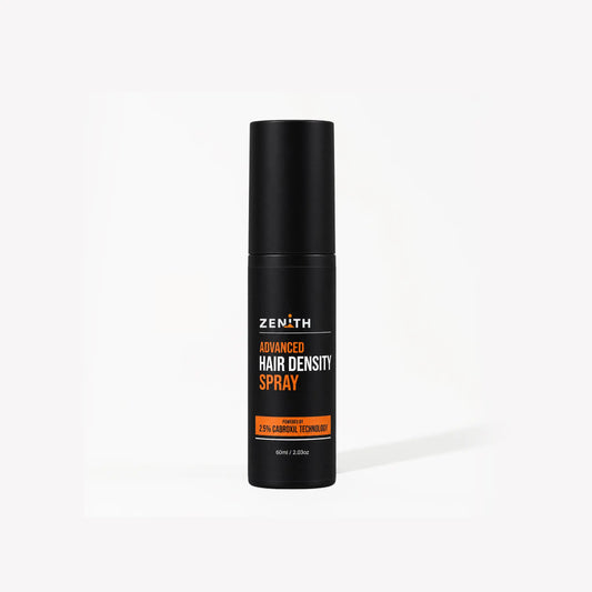 Zenith Advanced Hair Density Spray bottle on a white background