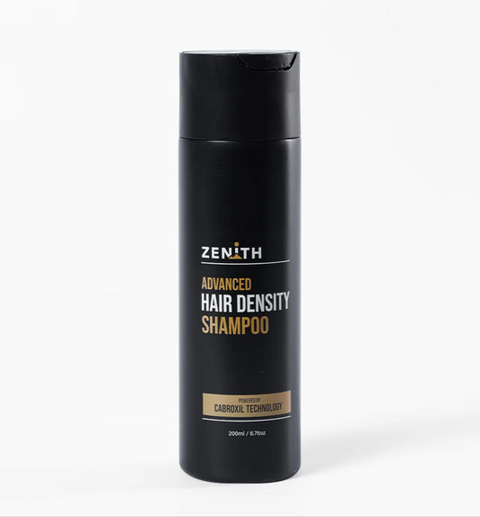 Zenith Advanced Hair Density Shampoo bottle on a white background