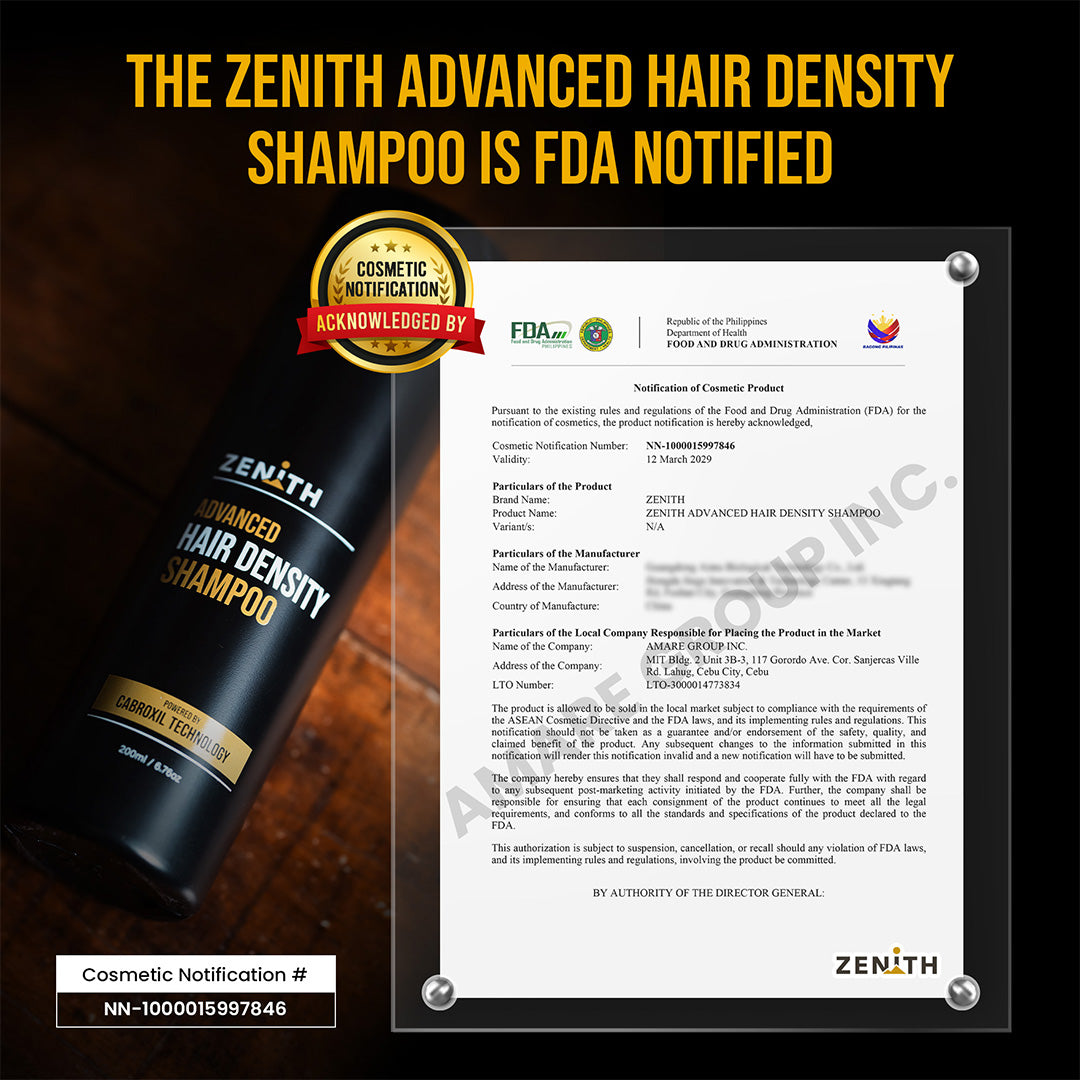 Zenith Advanced Hair Density Shampoo